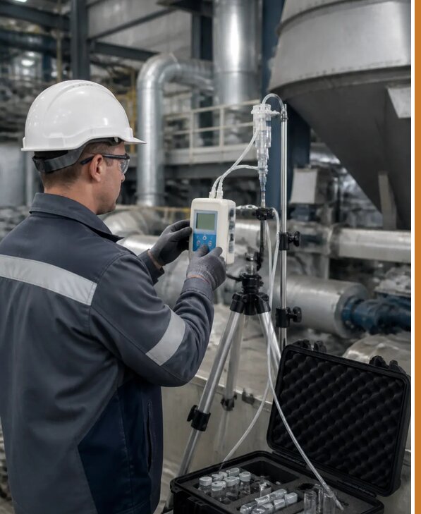Проведение исследования воздуха рабочей зоны в Ялуторовске